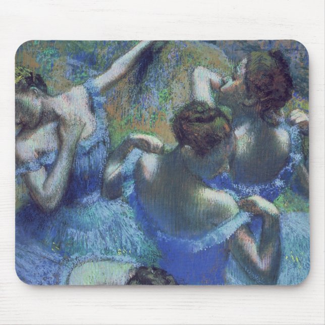 Edgar Degas | Blue Dancers, c.1899 Mouse Pad (Front)