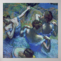 Edgar Degas | Blue Dancers, c.1899