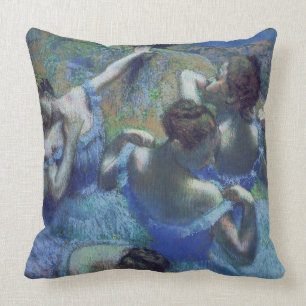Edgar Degas   Blue Dancers, c.1899 Throw Pillow