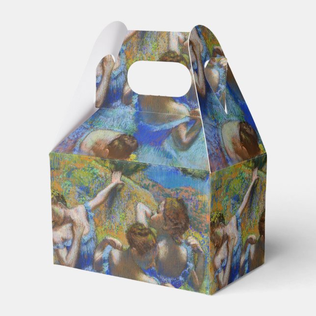 Edgar Degas - Blue Dancers Favor Box (Back Side)