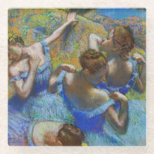 Edgar Degas - Blue Dancers Glass Coaster