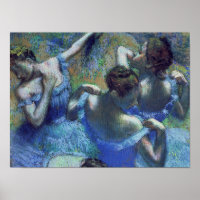 Edgar Degas - Blue Dancers