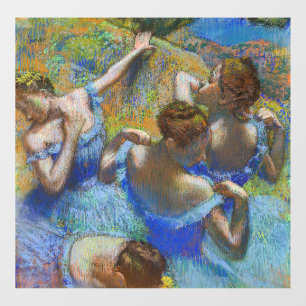 Edgar Degas - Blue Dancers Window Cling