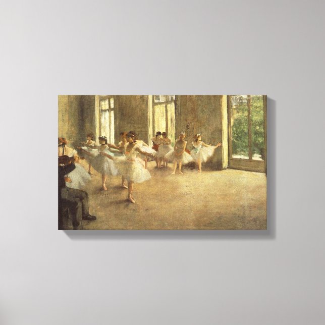 Edgar Degas Canvas Print (Front)