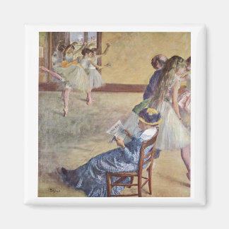 Edgar Degas - Dance Class Madame Cardinal 1878 oil Magnet