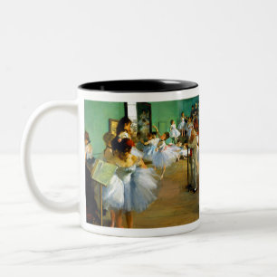 Edgar Degas Dance Class Two-Tone Coffee Mug
