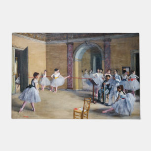 Edgar Degas - Dance Foyer, Opera rue Le Peletier Doormat