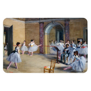 Edgar Degas - Dance Foyer, Opera rue Le Peletier Magnet