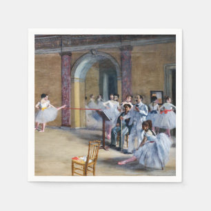 Edgar Degas - Dance Foyer, Opera rue Le Peletier Napkin