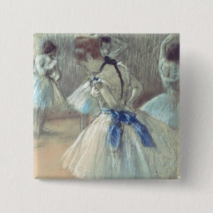 Edgar Degas Dancer 2 Inch Square Button