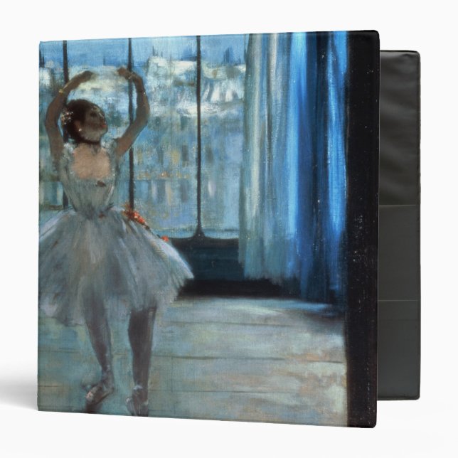 Edgar Degas | Dancer in Front of a Window Binder (Front/Inside)