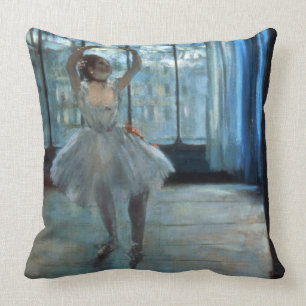 Edgar Degas Dancer in Front of a Window Throw Pillow