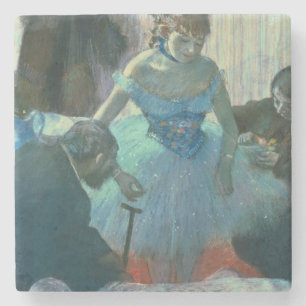 Edgar Degas Dancer in her dressing room Stone Coaster