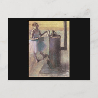 Edgar Degas Dancer Resting Postcard