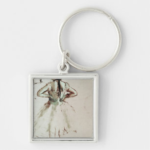 Edgar Degas Dancer viewed from the back Keychain