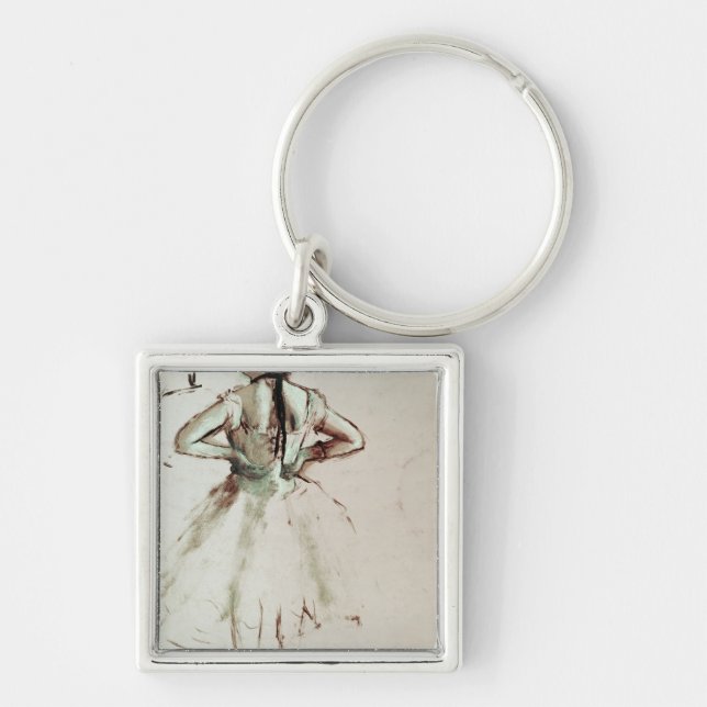 Edgar Degas | Dancer viewed from the back Keychain (Front)