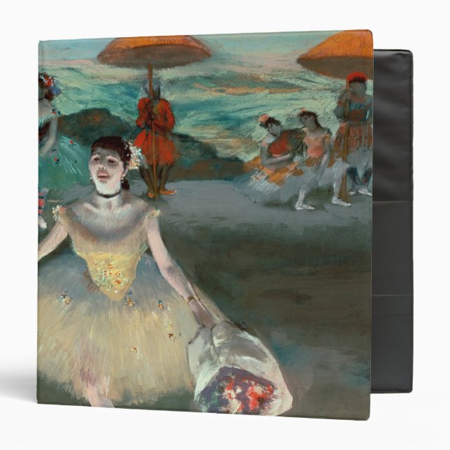 Edgar Degas | Dancer with bouquet, curtseying Binder (Front/Inside)