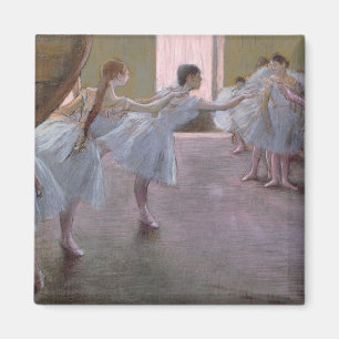 Edgar Degas   Dancers at Rehearsal, 1875-1877 Magnet