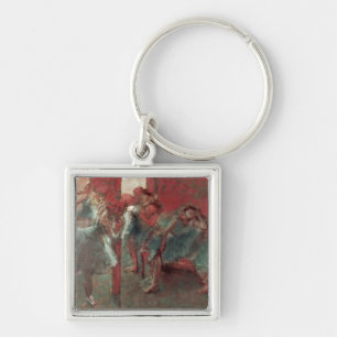 Edgar Degas Dancers at Rehearsal, 1895-98 Keychain