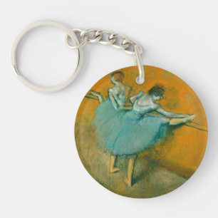 Edgar Degas Dancers at the Barre Print: Ballet Art Keychain