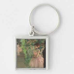 Edgar Degas   Dancers Backstage, 1876-1883 Keychain