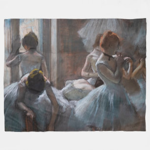 Edgar Degas - Dancers Fleece Blanket