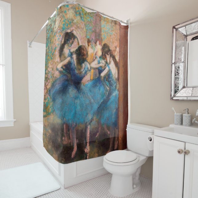 Edgar Degas - Dancers in blue (In Situ)