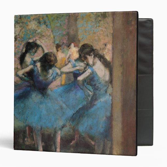 Edgar Degas | Dancers in blue, 1890 Binder (Front/Inside)