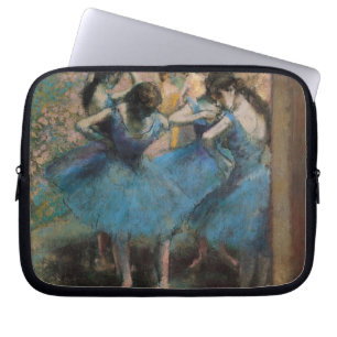 Edgar Degas   Dancers in blue, 1890 Laptop Sleeve