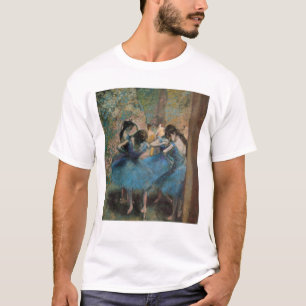 Edgar Degas   Dancers in blue, 1890 T-Shirt