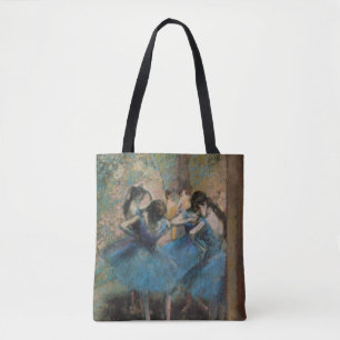 Edgar Degas Dancers in blue, 1890 Tote Bag