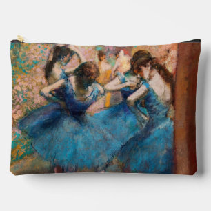 Edgar Degas - Dancers in blue Accessory Pouch