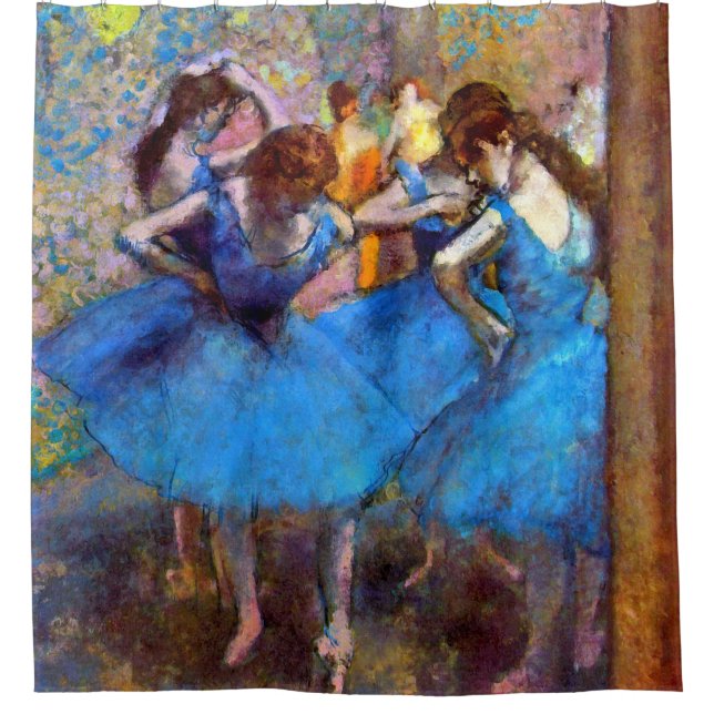 Edgar Degas - Dancers In Blue - Ballet Dance Lover (Front)
