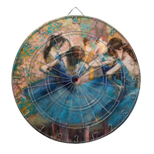 Edgar Degas - Dancers in blue Dartboard