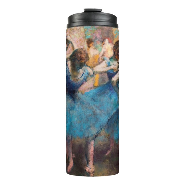 Edgar Degas - Dancers in blue Thermal Tumbler (Front)