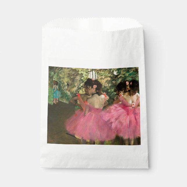 Edgar Degas - Dancers in pink Favour Bag (Front)