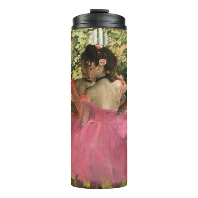 Edgar Degas - Dancers in pink Thermal Tumbler (Front)