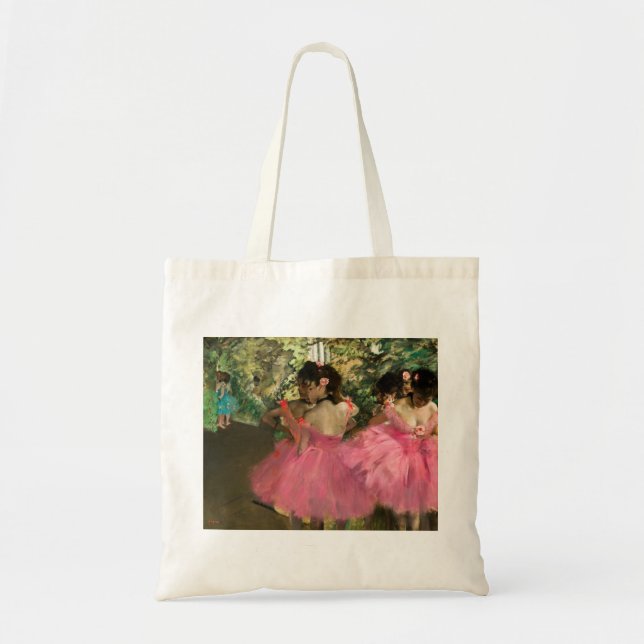 Edgar Degas - Dancers in pink Tote Bag (Front)