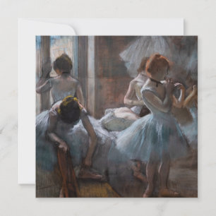 Edgar Degas - Dancers Invitation