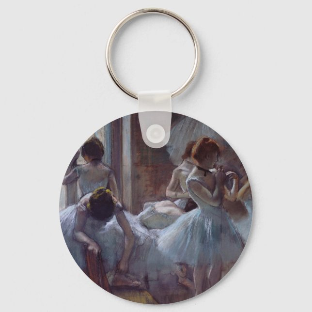 Edgar Degas - Dancers Keychain (Front)