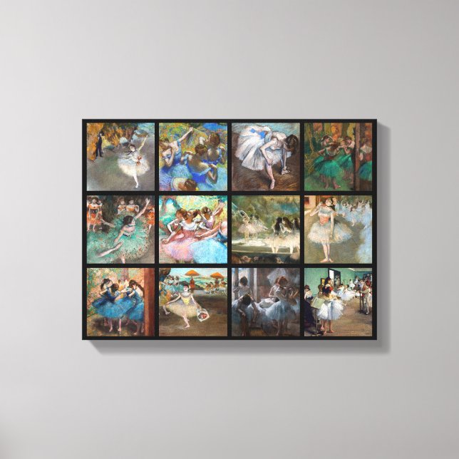 Edgar Degas - Dancers Masterpiece Selection Canvas Print (Front)