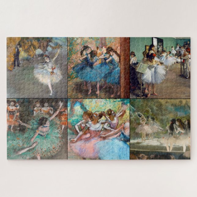 Edgar Degas - Dancers Masterpiece Selection Jigsaw Puzzle (Horizontal)