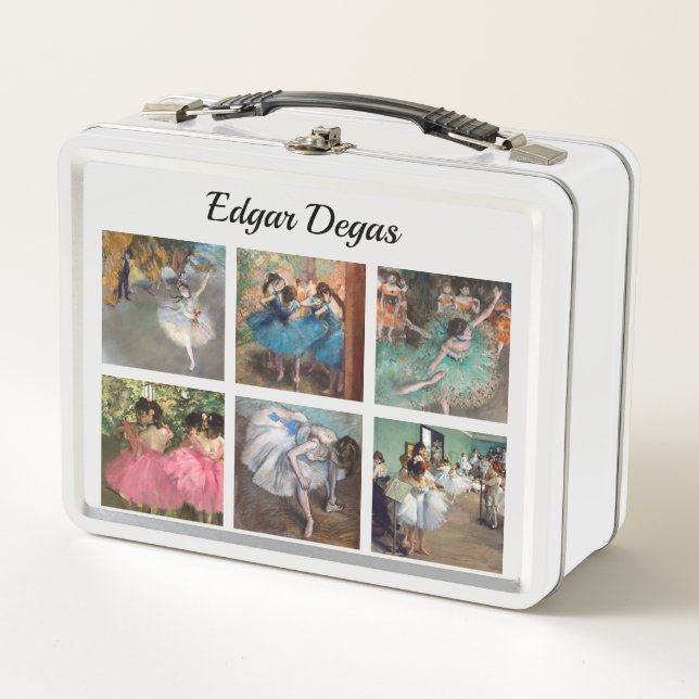 Edgar Degas - Dancers Masterpiece Selection Metal Lunch Box (Front)