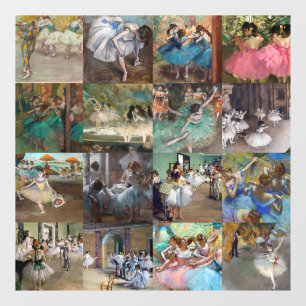 Edgar Degas - Dancers Masterpiece Selection Window Cling
