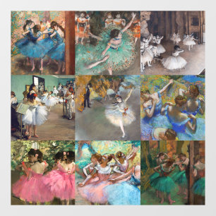 Edgar Degas - Dancers Masterpiece Selection Window Cling