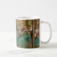 Edgar Degas Dancers Pink in Green Impressionist