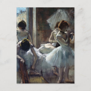 Edgar Degas Dancers Postcard