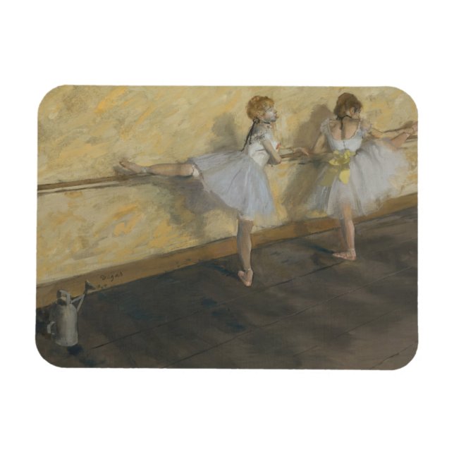 Edgar Degas | Dancers Practising at the Barre Magnet (Horizontal)