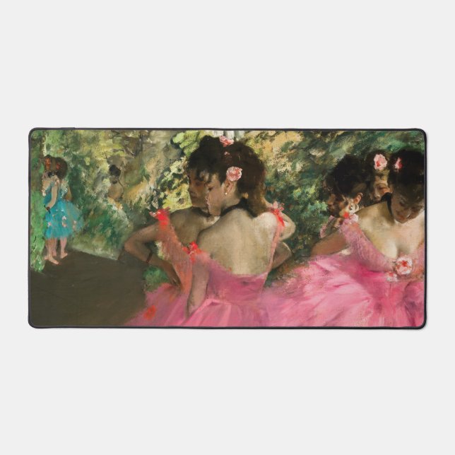 Edgar Degas - Danseurs en rose (Recto)