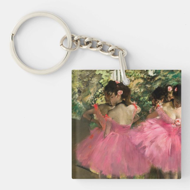 Edgar Degas - Danseurs en rose (Devant)